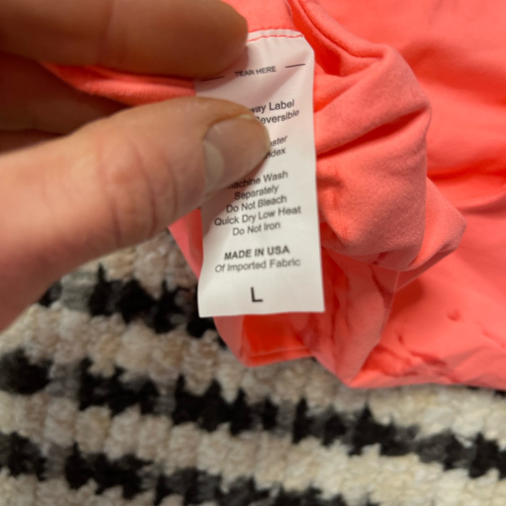 Bombshell Sportswear Coral Pink Sports Bra - Picture 3 of 7